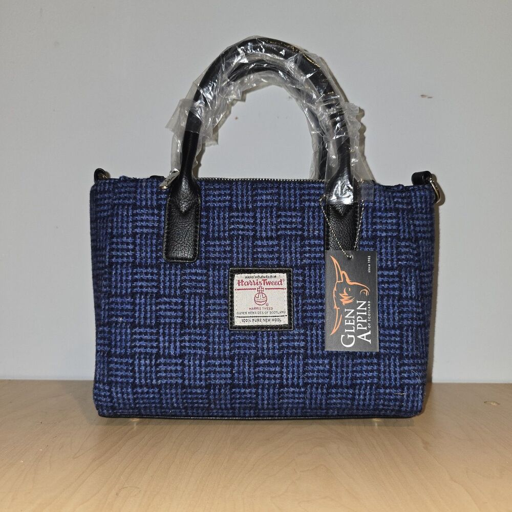 GlenAppin Harris Tweed 'Brora' Tote Handbag LB1228 Col97